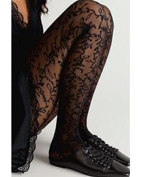 Free People - Lo Lace Tights - Lyst