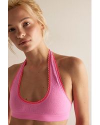 Intimately By Free People - Sweet Point Seamless Halter Bralette By - Lyst