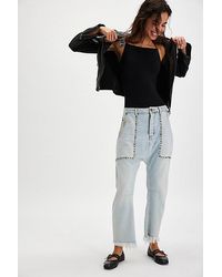 One Teaspoon - Studded Sinners Dropped Boyfriend Jeans - Lyst