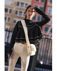 Fp Movement - Brushed Cropped Hoodie Pullover - Lyst