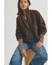 Free People - Blair Vegan Leather Jacket - Lyst