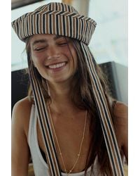 Free People - Striped Sailor Bucket Hat - Lyst
