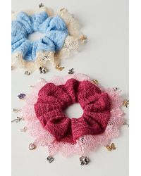 Free People - Esmerelda Pony Locket Scrunchie - Lyst