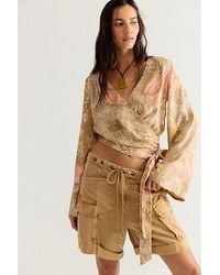 Free People - Roxie Wrap Top - Lyst