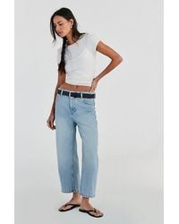 Free People - Deep Trance Dropped Boyfriend Jeans - Lyst