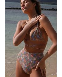 Acacia Swimwear - Seychelles Smocked Bikini Bottoms - Lyst