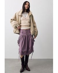 Free People - We The Free Nightshade Knit Midi Skirt - Lyst