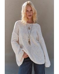 Free People - Isadora Reversible Sweater Tunic - Lyst