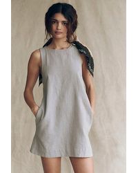 Free People - Full Of Sunshine Cotton-Linen Mini - Lyst