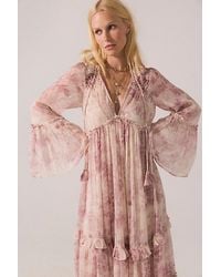 Free People - Weeping Willows Maxi Dress - Lyst