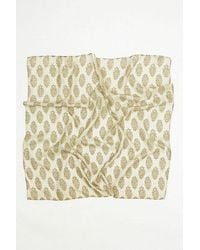 Anchal - Vintage Silk Square Scarf - Lyst