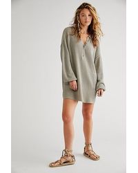 Free People - Picnic Sweater Mini Dress - Lyst
