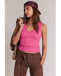 Free People - Neria V-Neck Tank Top - Lyst
