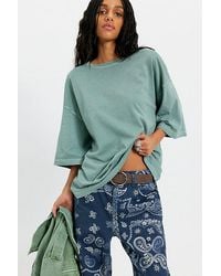 Free People - Perfect Oversized Tee - Lyst