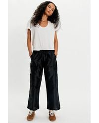 DONNI. - The Taffeta Drawstring Cargo Pants - Lyst