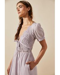 Free People - All You Need Is Lace Midi - Lyst