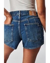 Free People - Crvy Word On The Street Shorts - Lyst