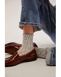 Free People - Vintage Brocade Socks - Lyst
