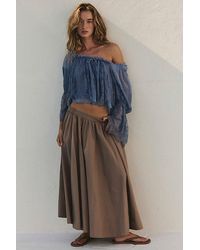 free-est - Lowen Midi Skirt - Lyst