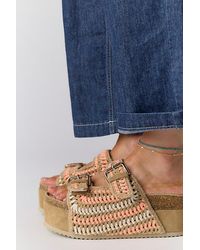 INTENTIONALLY ______ - Spring Breaker Flatform Sandals By - Lyst