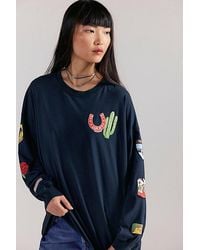Daydreamer - Western Patches Long Sleeve Tee - Lyst