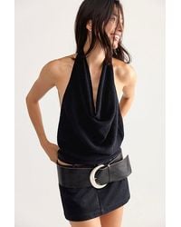 geel - Vega Cowl Neck Top - Lyst