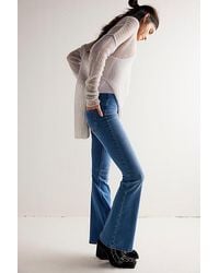 Free People - We The Free Penny Pull-on Flare Jeans - Lyst