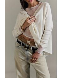 Free People - Latte Blues Solid Thermal - Lyst