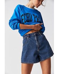 Rolla's - Mirage Shorts At Free People In Organic Mid Blue, Size: 25 - Lyst