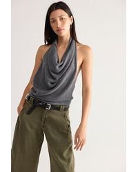 geel - Vega Cowl Neck Top - Lyst
