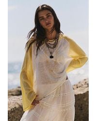 Free People - Go Team Fine Gauge Sweater - Lyst