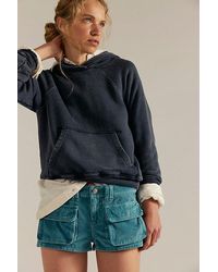 Free People - We The Free Knock Out Low-Rise Corduroy Micro Shorts - Lyst