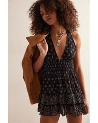 Intimately By Free People - Happy Hour Printed Mini Slip By - Lyst