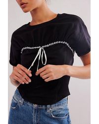 Free People - Take A Bow Tee - Lyst