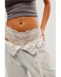Free People - Last Dance Lace Thong - Lyst