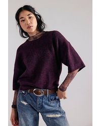 Free People - Margot Softspun Sweater Tee - Lyst