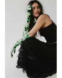Anna Sui - Ruched Gloves - Lyst