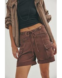 Free People - Frankie Washed Shorts - Lyst