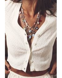 Free People - Maxamillion Charm Necklace - Lyst
