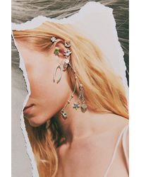 Free People - Teeny Tiny Mega Stud Earring Set - Lyst