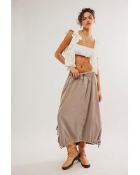 Free People - Picture Perfect Parachute Skirt - Lyst