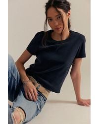Free People - Atlas Crew Tee - Lyst