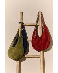 Free People - Roma Suede Tote Bag - Lyst