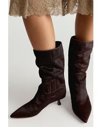 Sam Edelman - Ramona Kitten Heel Boots - Lyst