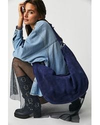 Free People - Roma Suede Tote Bag - Lyst