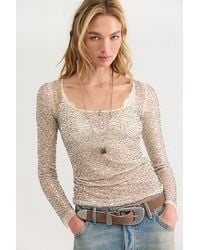 Intimately By Free People - All That Glitters Long Sleeve Top By - Lyst