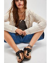 Birkenstock - Gizeh Flowers Sandals - Lyst