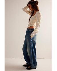 Free People - Oslo Pull-on Jeans At Free People In Glory Days, Size: Xs - Lyst