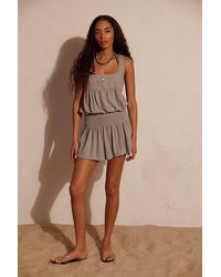 free-est - Hally Cotton-Jersey Mini Dress By - Lyst