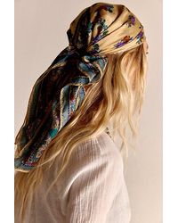 Free People - So Silk Printed Bandana - Lyst